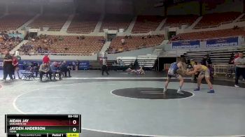 D3-132 lbs Cons. Round 2 - Aidan Jay, Sahuarita Hs vs Jayden Anderson, Yuma