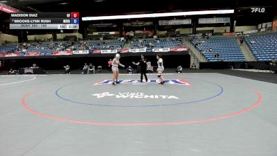 145 lbs 5th Place Match - Madison Diaz, Grand View vs Brooke-Lynn Rush, Missouri Valley