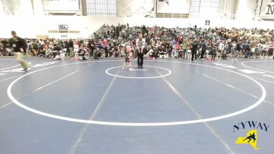 45 lbs Round 3 - Maggie Weber, Baldwinsville Wrestling Club vs Everly Davidson, Crown City Wrestling