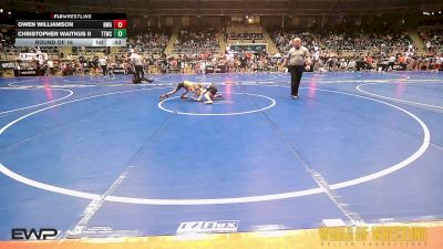 55 lbs Round Of 16 - Owen Williamson, Nebraska Wrestling Academy vs Christopher Waitkus II, Team Tulsa Wrestling Club