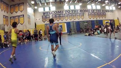 144 lbs Round 3 (8 Team) - Sergio Declet, Oviedo WC vs JP Cardoso, Claw WC