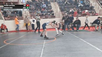 105_B lbs Semifinal - Ryder Ascherl, Bishop McCort vs Mason Reis, Muncy