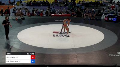 120 lbs Rnd Of 16 - Gavin Landers, IA vs Abraham Coronado, NV