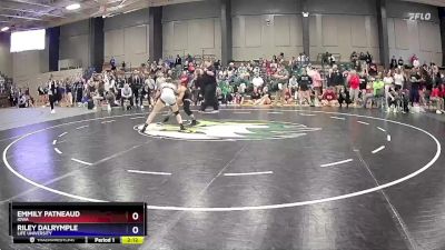 131 lbs Champ. Round 2 - Riley Dalrymple, Life University vs Emmily Patneaud, Iowa