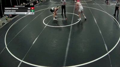 157 lbs Quarterfinals (8 Team) - Jorgan Condon, Creighton vs Carter Cech, Aquinas Catholic