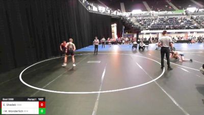 5th - 6th grade - 135 1st Place Match - Micah Wonderlich, DC Elite Wrestling vs Eli Shedek, Iowa