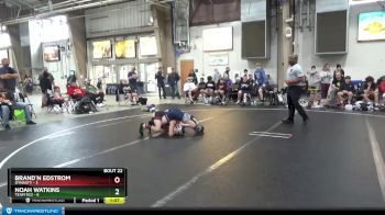 84 lbs Round 6 (8 Team) - Brand`n Edstrom, Dynasty vs Noah Watkins, Team 922