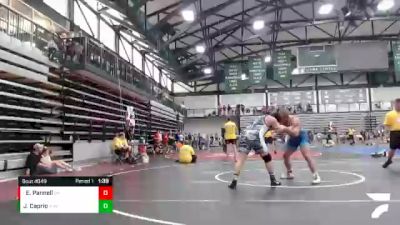 224-296 lbs Quarterfinal - Eli Pannell, Dubuque RTC vs Joey Caprio, Cap Daddy