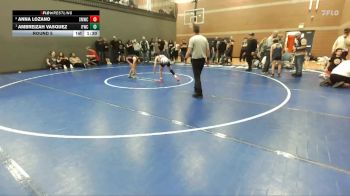 81 lbs Round 5 - Ambreizah Vasquez, Idaho Falls Wrestling Club vs Anna Lozano, St. Maries Wrestling Club