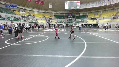 52 lbs Semifinal - Luca Huntington, Battlefield Wrestling Club vs Ava Adams, Springdale Youth Wrestling Club