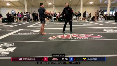 Sergio Ardila vs JUAN LOPEZ 2025 ADCC San Jose Open