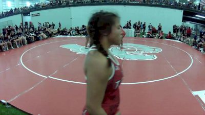 145 lbs Zoe Sonnier, Texas Blue vs Aaliyah Trevino, Kansas