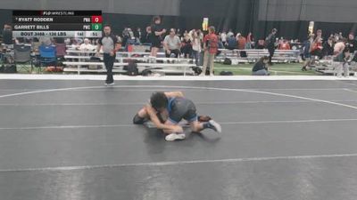 138 lbs Cons. Sub-quarters - Garrett Bills, Powerhouse Wrestling Club vs Ryatt Rodden, Primal Wrestling Academy