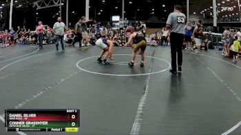 100 lbs Placement (4 Team) - Daniel Silver, Ohio Gold vs Conner Grassmyer, Keystone Krush