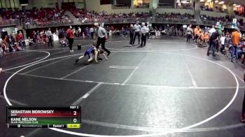 56 lbs Cons. Round 1 - Sebastian Bidrowsky, BJSA vs Kane Nelson, Blair Wrestling Club