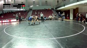 190 lbs Quarterfinal - Loudyn Huddleston, Xtreme Wrestling vs Weston Smith, Red Lion Wrestling Club