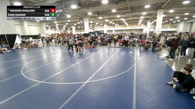 132 lbs Champ. Rd Of 16 - Evan Craner, Utah vs Jackson Rugaard, Colorado