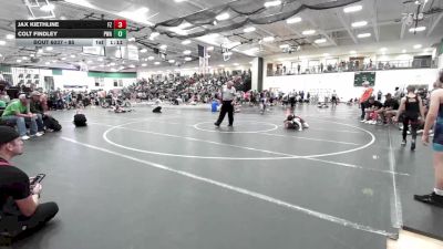 85 lbs Round 2 - Colt Findley, Purler Wrestling Academy vs Jax Kiethline, Fort Zumwalt