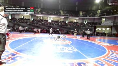 157-1A 3rd Place Match - Clayton Loughridge, Trion vs Alexander Muzafarov, Vidalia