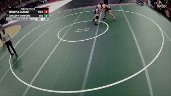 Quarterfinal - Makayla Vasser, Nebraska City Girls vs Graclyn Simmons, Northwest Girls