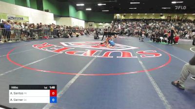 118 lbs Consi Of 16 #1 - Aneishka Santos, Pr vs Alanna Garner, GA