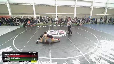 120 lbs Quarterfinal - Maddax Hacking, Uintah vs Jacob Millward, Skyridge