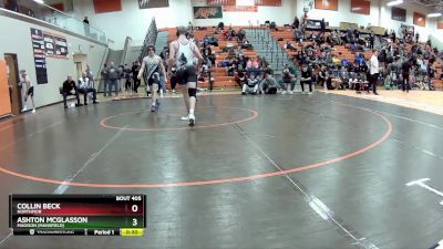 138 lbs Cons. Round 3 - Collin Beck, Northmor vs Ashton McGlasson, Madison (Mansfield)