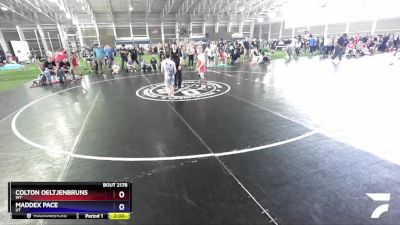63 lbs Cons. Round 3 - Colton Oeltjenbruns, WY vs Maddex Pace, UT