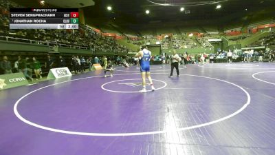 192 lbs Round Of 32 - Steven Sengprachanh, Exeter Union vs Jonathan Rocha, Clovis North
