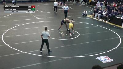 184 lbs Rr Rnd 1 - Tomas Brooker, Appalachian State vs Gage Yackee, Navy