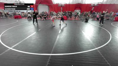 138 lbs Cons. Rd Of 32 - Samson Timlin, Askren Wrestling Academy vs Jaxson Page, BTWC