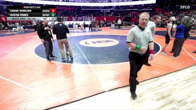 2A 144 lbs 3rd Place Match - Chase Nobiling, Antioch vs Austin Perez, Oak Forest