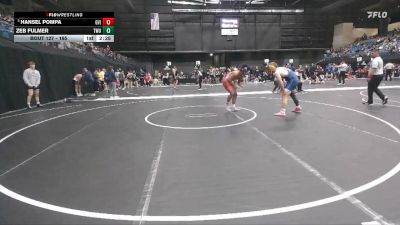 165 lbs Champ. Round 2 - Hansel Pompa, Grand View (Iowa) vs Zeb Fulmer, Texas Wesleyan