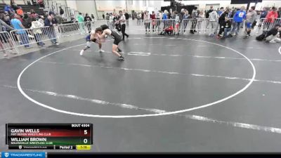 138 lbs Cons. Round 4 - Noah Santos, McChesney Grappling Academy vs Jace Longmire, Auburn Area Wrestling Club