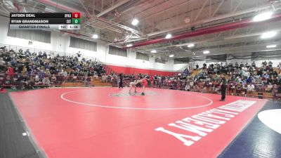 150 lbs Quarterfinal - Jayden Deal, Spaulding vs Ryan Grandmason, Exeter