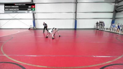 80 lbs Rr Rnd 3 - Rocco Creazzo, Grit Mat Club Blue vs Joey Barchetto, Iron Horse