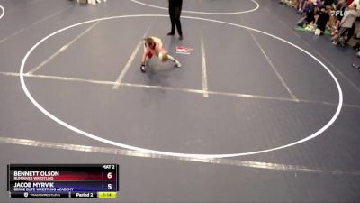 67 lbs Round 2 - Bennett Olson, Rum River Wrestling vs Jacob Myrvik, Berge Elite Wrestling Academy