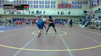 285 lbs Champ. Round 1 - John Pegorari, Fresno State vs Jhalil Denetclaw, Umpqua Community College