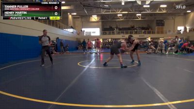 184 lbs Cons. Round 3 - Henry Martin, Ouachita Baptist vs Tanner Fuller, Iowa Western Community College