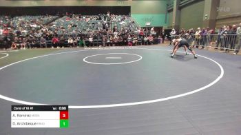 150 lbs Consi Of 16 #1 - Andrae Ramirez, Meridian vs Diego Archibeque, Rio Rancho