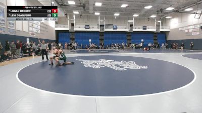 174 lbs Quarterfinal - Levi Deaguero, Adams State vs Logan Berger, Chadron State