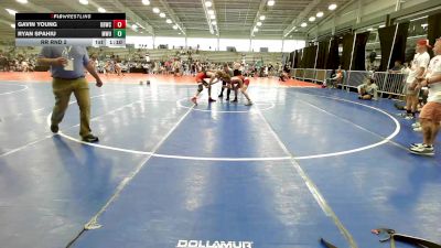 120 lbs Rr Rnd 2 - Gavin Young, OBWC Red vs Ryan Spahiu, MetroWest United Red
