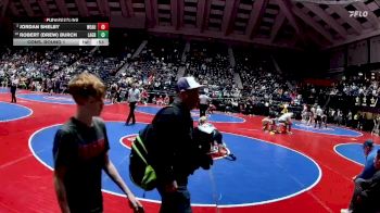 3A-120 lbs Cons. Round 1 - Robert (Drew) Burch, LaGrange vs Jordan Shelby, Westside, Augusta