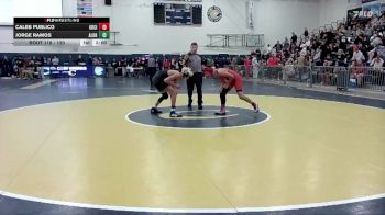 120 lbs Champ. Round 2 - Caleb Publico, Oregon City vs Jorge Ramos, Aloha