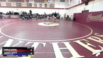 110 lbs Cons. Round 3 - Jenelle Gozun, Mt. San Antonio College vs Sabrina Garcia, Cerritos College