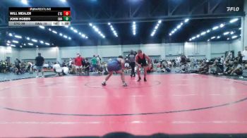 215 lbs Round 2 (4 Team) - John Hobbs, Slate Wrestling Academy vs Will Mealer, Circle Training Center