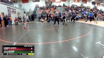 106 lbs Cons. Round 2 - Corbyn Barth, Shelby vs Kyle Beaber, New Philadelphia