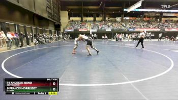157 lbs Cons. Round 4 - 9 Francis Morrissey, Ottawa vs 14 Andreus Bond, Southeastern