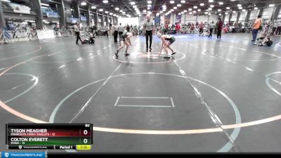 80 lbs Rd# 6- 9:00am Saturday Final Pool - Colton Everett, POWA vs Tyson Meagher, Minnesota Funky Singlets