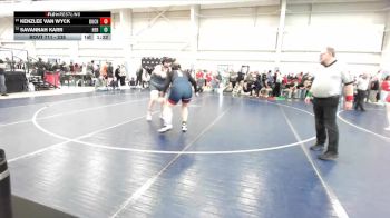 235 lbs Cons. Round 5 - Kenzlee Van Wyck, Duchesne vs Savannah Karr, Herriman